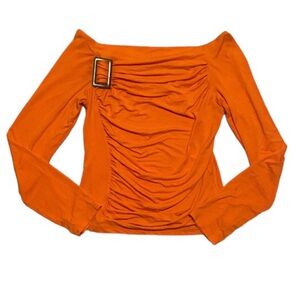 Off the Shoulder Buckle Top